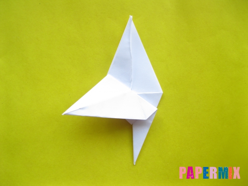 Как сделать зебру из бумаги (оригами) поэтапно - шаг 11