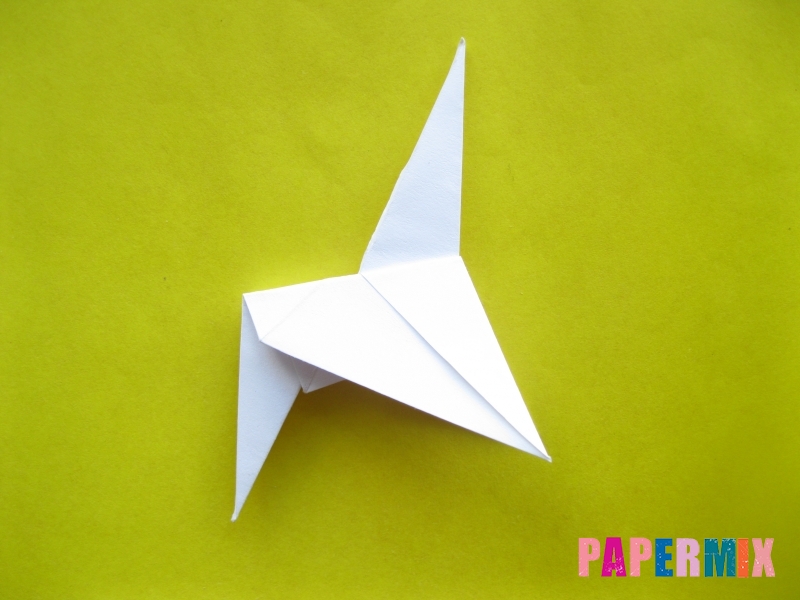 Как сделать зебру из бумаги (оригами) поэтапно - шаг 12