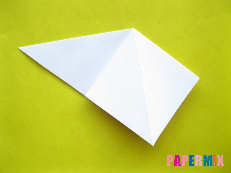 Как сделать зебру из бумаги (оригами) поэтапно - шаг 2