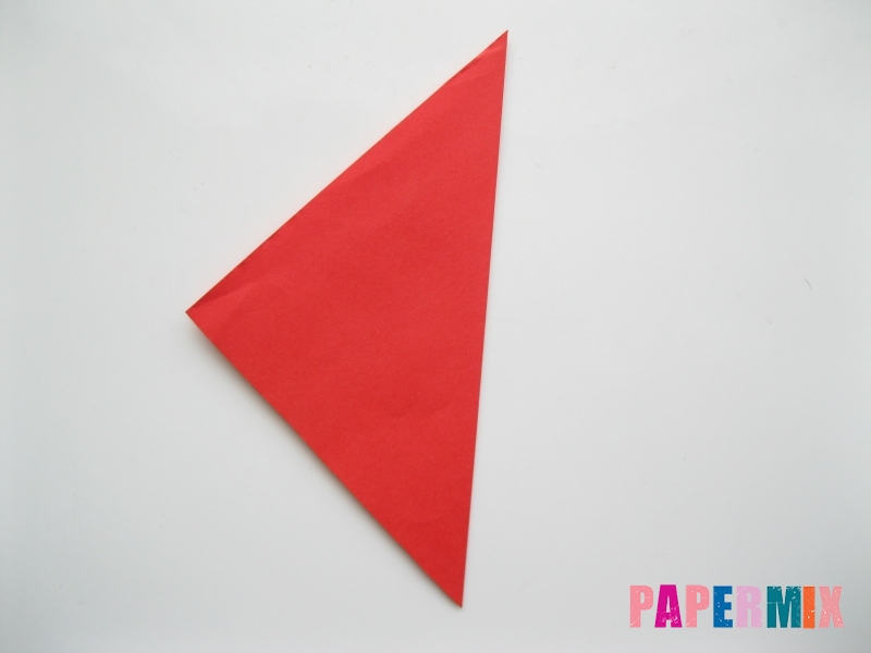 Как сделать жука из бумаги (оригами) инструкция - шаг 1