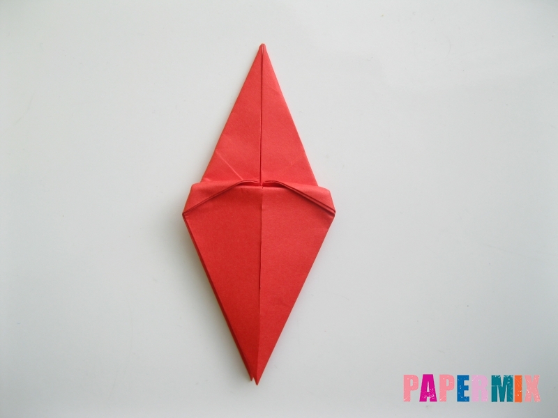 Как сделать жука из бумаги (оригами) инструкция - шаг 8