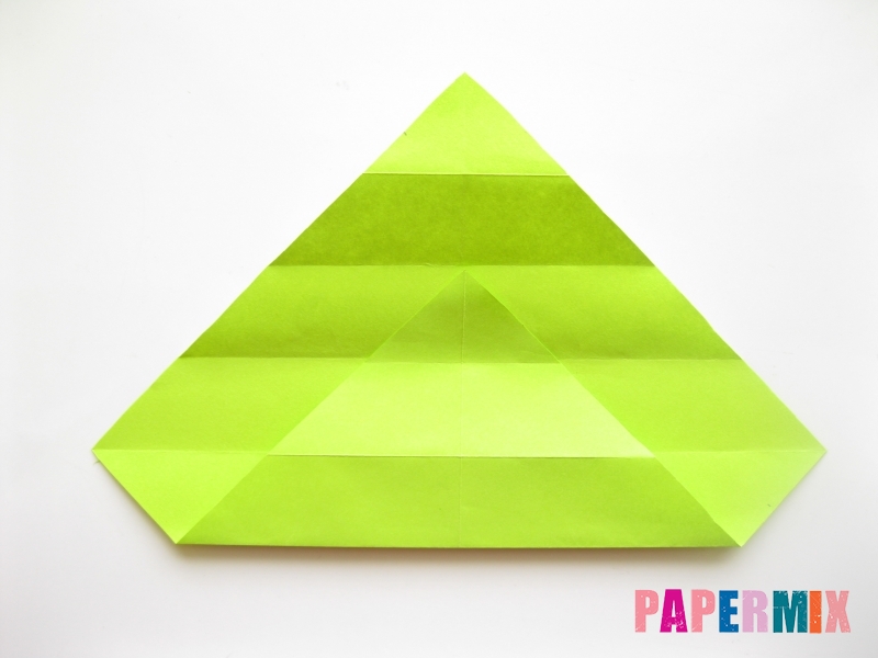 Как сделать змею из бумаги (оригами) поэтапно - шаг 5