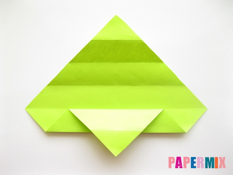 Как сделать змею из бумаги (оригами) поэтапно - шаг 6